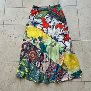 NWT Farm rio midi skirt XS